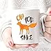 Oh! For Fox Sake Ceramic Coffee Mug - Funny Coffee Mug - Fox & Clover Original