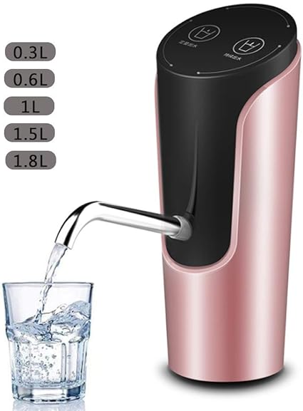 Warm Water Distributeur Water Pompflacon Usb Oplaadkabel Universal Electric Fles Van Het Water Dispenser Water Bottle Schakelaar For Universal 2 5 Gallon Kruik Van Het Water Pump Quantitative Water Amazon Nl