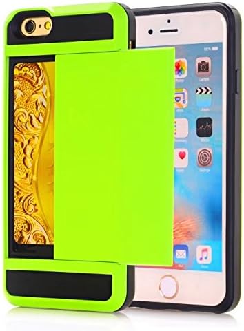 greattask - iPhone 5s Case,iPhone SE Case,iPhone 5 Case, Shock-Absorption Bumper,Anti-Scratch,Fingerprint&amp;Oil Stain Shell Soft TPU (Lime)