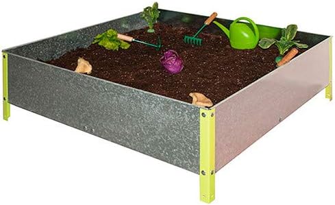 Simonrack 8435104946176 HUERTO Urbano, Verde/GALVANIZADO ...
