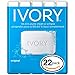 (PACK OF 22 BARS) Ivory ORIGINAL SCENT Bar Soap for Men & Women. 99.44% PURE! Free of Dyes & Heavy Perfumes! Healthy Skin for Hands, Face & Body! (22 Bars, 3.10oz Each Bar)