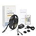 WENICE LED Strip Lights Sync to Music,LED Strip kit 3M/9.9ft 5V USB Powered Light Strip 5050 RGB Light Color Changing IR Controller
