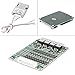 Akozon 36V 20A 10S Lithium Li-ion LiFePO4 BMS Battery Protection Board with Balancing