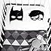 Kids Pillowcase Toddler Pillow Case (20x30 Inch Cotton Pillowcase, superhero batman and robin / good night sleep tight ) (Superhero)