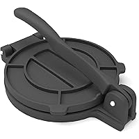Cast Iron Tortilla Press, Heavy Duty Tortilla Maker,Flour Tortilla Press with Foldable Handle,Taco press with Some…