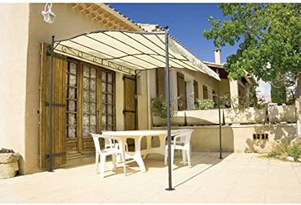 Provence Outillage - Pérgola de hierro forjado (3 x 2,5 cm): Amazon.es