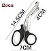 2pcs Bandage Scissors Nursing Scissors for Medical Home Use