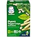 Gerber Organic Veggie Crisps, Green, 5 Count (Pack of 2)