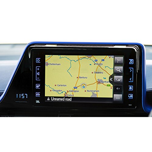LFOTPP Vehicle Navigator Sunshade Visor for 2018 C H R NGX50 ZYX10 RAV4,Glare Vision Shield, GPS Navigation Sun Hood Anti Reflective,Block Sunlight Block Sun Glare