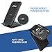 Wireless Charger, Seneo Qi Certified Wireless Charging Stand 7.5W Compatible iPhone Xs MAX/XR/XS/X/8/8 Plus, 10W for Galaxy Galaxy S10/S10 Plus/S10E/S9, 5W for All Qi-Enabled Phones(No AC Adapter)