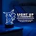 Terrosol Pokemon Pikachu 3D Night Light - Pokemon Gifts - 3D Led Lamp - Acrylic Lamp - 3D Pokemon Pikachu - Optical Illusion Led Light