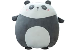 hitoshe Panda Plush Hugging Pillow, Panda Stuffed Animal Toy Panda Plushie Throw Pillows Gifts for Birthday, Valentine, 16inch