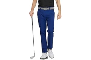 M MAELREG Golf Pants Men Quick Dry - 30"/32"/34" Stretch Lightweight 5 Pockets Water-Resistant Casual Mens Dress Pants