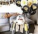 Baby Shower Balloons Oh Baby Black,White, Confetti Balloons Pack of 20, 12 inch, for Boy and Girl Baby Shower Birthday Party Supplies