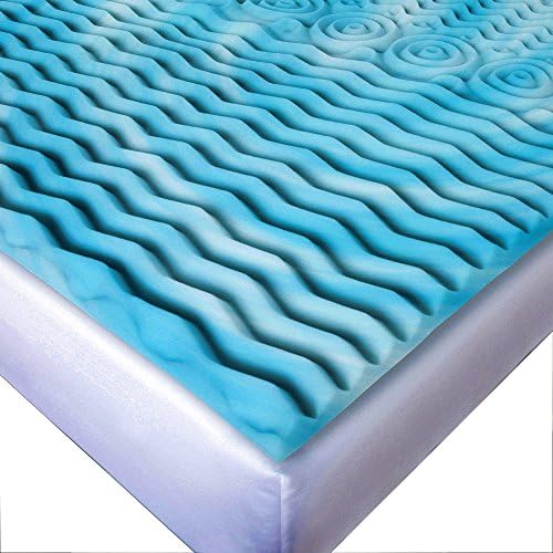 Mattress Pad. Best Comfort Orthopedic Soft Hypoallergenic Foam Topper Pillow For Deep Healthy Sleep. Tempurpedic Firm Protection Cover Protects Bed From Stains, Dirt, Dust & Wetness. King