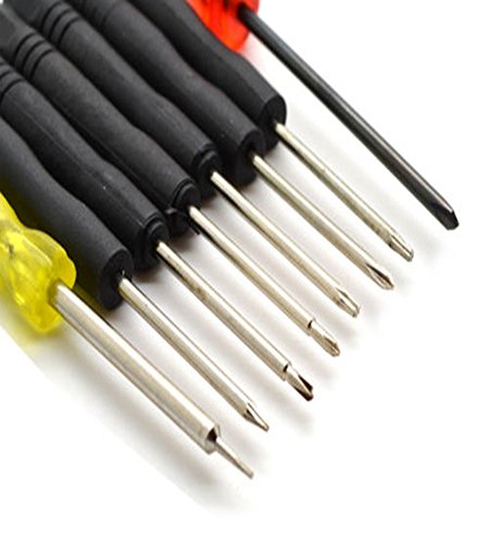 LUVODI 21 in 1 Opening Pry Tool Repair Kit, Universal Mobile Phone Versatile Precision Screwdrivers Set Mobile Flexible Kit For iPhone, Samsung, iPad, iPod, MacBook, Laptop, Android Smartphone - Thumbnail 2