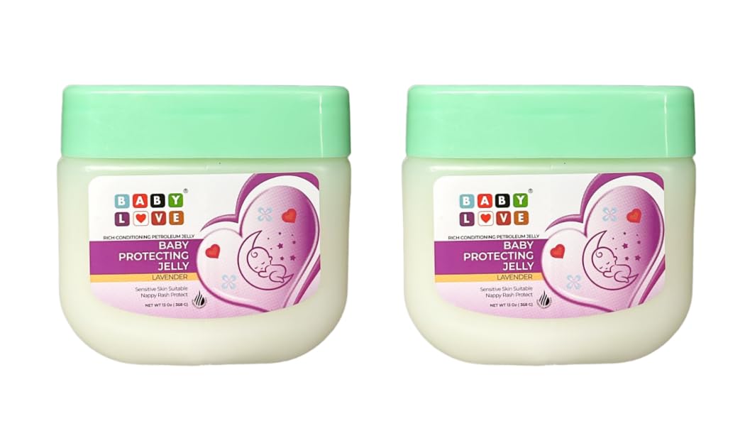 BABY LOVE NURSERY PETROLEUM JELLY WITH LAVENDER 2 x 368G