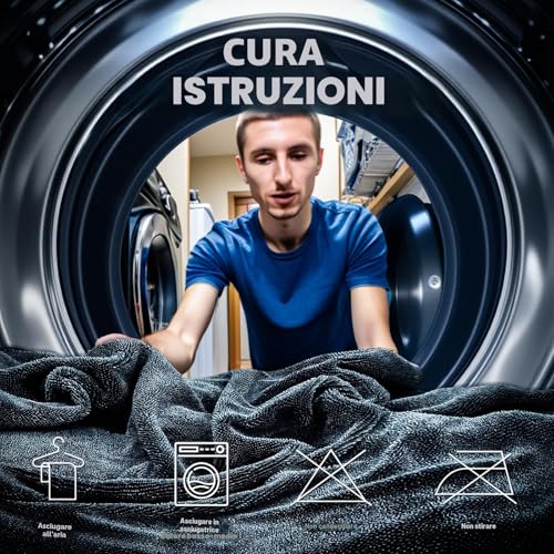 Autreykorn XXL Car Microfibre Cloth (90 x 60 cm) 700 GSM Ultra Absorbent Microfibre, Fast Drying without Streaks, Perfect for Car, Motorcycle, Boat and Vehicle Detailing