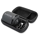 Sony XB10 Case, ProCase Hard EVA Storage Travel Bag Carrying Case for Sony XB10 Portable Wireless Speaker (2017 Model), Fits Power Charger and USB Cable –Black