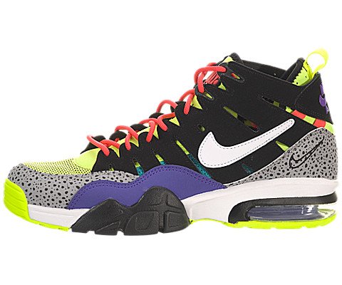 Nike Air Trainer Max 94 - Black / White-Purple Venom-Turbo Green, 10 D US