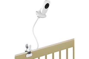 AoHkers Flexible Baby Monitor Mount for VTech VM819 Baby Monitor Baby Camera Holder Stand Shelf, Versatile Twist Mounting for