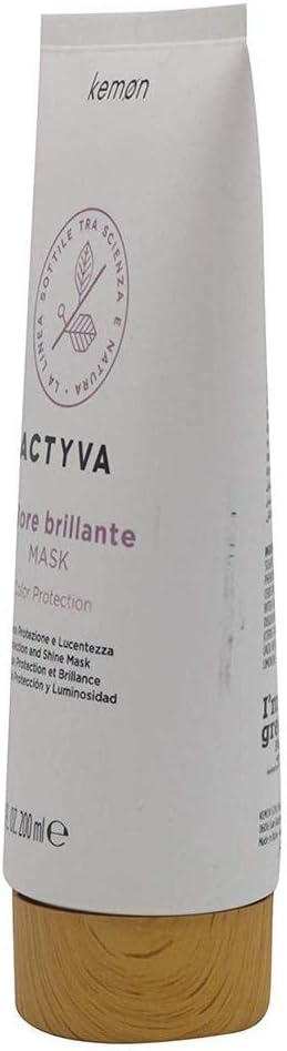 Kemon Actyva Colore Brilliant Mask - Hair Mask for Coloured and Damaged Hair Intensive Hair Care, 200 ml, Caramello, 200 ml (Pack of 1) - Image 3