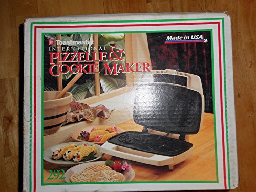 Toastmaster Pizzelle & International Cookie Maker Model 292