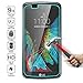 LG K10 Tempered Glass Screen Protector , LG Premier LTE L62VL L61AL Glass Screen Protector,Kmall 0.26mm 2.5D HD Clear Coating Screen Film Cover For LG K10 with 9H Hardness Anti Scratch Fingerprint