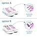Xpand No Tie Shoelaces for Adults & Kids - Stretch Elastic Shoe Laces for Sneakers | Stretchy Tieless Shoe Strings for Running, Sports & Everyday Wear | One Size Fits All