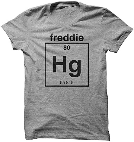Mad Over Shirts Freddie Mercury Singer Band Musician Chemistry Geek Cool Designer Men's T Shirt