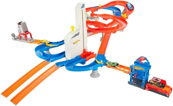hot wheels auto lift expressway