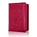 ACdream Passport Holder and Vaccine Card Holder Combo, Cover Wallet, Leather Travel Documents Organizer Protector, RFID Blocking, for Women/Men