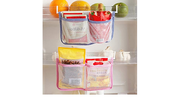 Bolsa de Almacenamiento de Malla Creativa para frigorífico o ...
