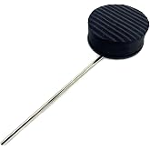 TUOREN Bass Drum Pedal Beater Compatible with Cajon Pedal Box Drum Beater Percussion Cajon Beater,Foam Round Head Kick Drum Pedal Hammer Black