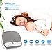 White Noise Machine, Sleep Sound Machine - Night Light - 8 Soothing Natural Sounds for Sleep Therapy, 4 Timer/Non-Stop Mode, USB Output, Memory Function, Relax for Baby, Adult, Traveler, Noise Maker