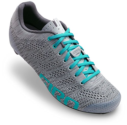 Giro Empire E70 Knit Cycling Shoes - Women's Grey/Glacier 40.5