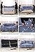 FORCHEER Stretch Couch Covers Printed 3 Cushion Couch Slipcovers for Sofas Furniture Protector for Living Room 1PC(Sofa,Coffee)