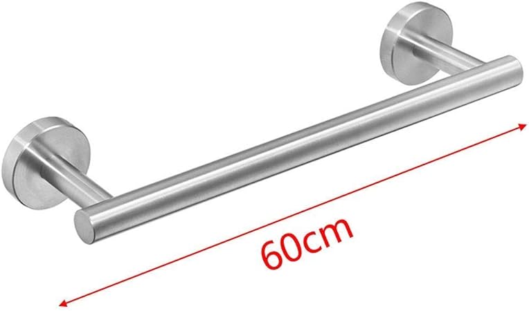 BALLYE Toallero de Barra única de Acero Inoxidable, toallero ...