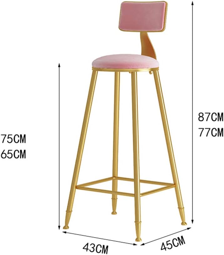 gold high chair