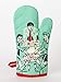 Pizza's Here Oven Mitt