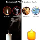 FANSIR LED Tea Lights 50 Pack Flameless Candles Battery Operated Warm White view 4
