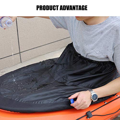 Cockpit Kayaking Spray Skirt,Kayak Spray Skirts Special Waterproof Sprayskirt Splash-Proof Apron Kayaking Accessories - Thumbnail 3