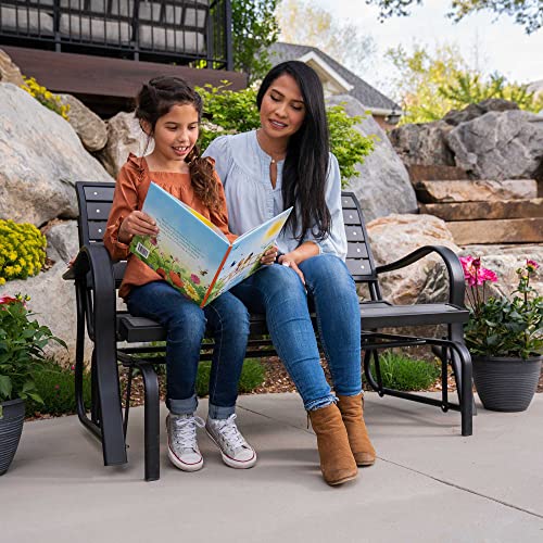 Lifetime 60276 Glider Bench, Harbor Gray Pricepulse