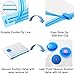 Four Seasons Essentials Vacuum Storage Bags, 8 Multi-Size Premium Quality Space Saver Compression Bags (Jumbo, XL, Large, Medium, Travel Roll-up) - Ideal for Clothing, Comforters, Pillows, Bedding