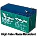12v 7ah 28W HPS12 High Rate Flame Retardant F2 .250 terminals SLA AGM Battery replaces HR7-12 FR, BP7-12 FR, BP7.5-12 FR, GP1272 F2, GPL1272 F2, HR1270, GP1272 F2FR, GPL1272 F2FR, 12VA7.2, BAT-0370, BAT-0481, HE12V7.7FR, EP7.5-12H, EP1229W, PE12V7.2 F2, PX12072, PXL12072, SLA1079, BSL1079, HZS12-7.5HR, ES7-12 T2