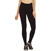 Sofra Women's Medium Weight Breathable Cotton Leggings