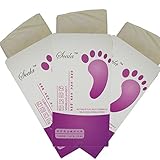 Scala 3 Pairs =6pcs Baby Feet Skin Smooth Exfoliating Foot Mask Foot Care Mask Foot Care Health Care Pedicure Socks Peeling Foot (3pack)