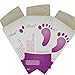 Scala 3 Pairs =6pcs Baby Feet Skin Smooth Exfoliating Foot Mask Foot Care Mask Foot Care Health Care Pedicure Socks Peeling Foot (3pack)