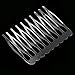 Jili Online 10 Pieces Blank Hair Clips Combs Pins Barrettes Wedding Bridal Metal Hair Combs Clips DIY Hair Bows Findings