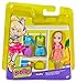 POLLY POCKET (# CBW79)- 1 doll with clothes set and bag